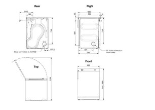 Сушильная машина Asko TDC112VSMarine 734490 фото 3 в Екатеринбурге