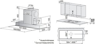 Встраиваемая вытяжка Фауцуг AiroClearCabinet V4000 AE4T-64010 фото 3 в Екатеринбурге Встраиваемая вытяжка V-ZUG AiroClearCabinet V4000 AE4T-64010 фото 3 в Екатеринбурге