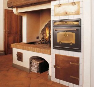 Духовой шкаф Restart ELF003 Antique white фото 2 в Екатеринбурге