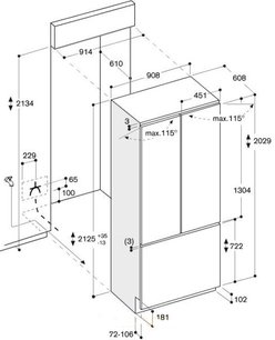 Встраиваемый холодильник Gaggenau RY 492-301 фото 3 в Екатеринбурге