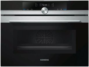 Духовой шкаф с функцией СВЧ Siemens CM633GBS1 с витрины новый Духовой шкаф с функцией СВЧ Siemens CM633GBS1 с витрины новый