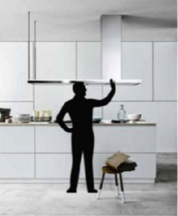 Вытяжка FALMEC DESIGN LUMEN ISOLA STEEL 175 DX фото 3 в Екатеринбурге Вытяжка FALMEC DESIGN LUMEN ISOLA STEEL 175 DX фото 3 в Екатеринбурге