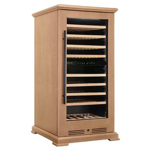 Винный шкаф Meyvel MV99PRO-KBT2 (Натуральный бук) фото 3 в Екатеринбурге