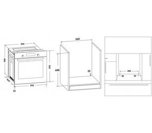 Духовой шкаф Schaub Lorenz SLB EV6860 фото 3 в Екатеринбурге