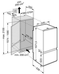 Холодильник Либхер ICUS 2913 Comfort фото 3 в Екатеринбурге Холодильник Liebherr ICUS 2913 Comfort фото 3 в Екатеринбурге