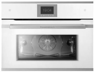 Компактный духовой шкаф с паром Kuppersbusch CBD 6550.0 W1 Stainless steel фото в Екатеринбурге