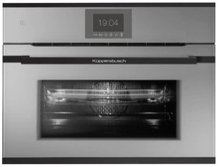 Компактный духовой шкаф с микроволнами Kuppersbusch CBM 6550.0 G5 Black Velvet фото в Екатеринбурге