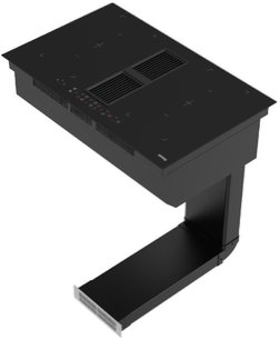 Индукционная варочная панель с интегрированной вытяжкой Кертинг HIBH 84980 NB фото 2 в Екатеринбурге Индукционная варочная панель с интегрированной вытяжкой Korting HIBH 84980 NB фото 2 в Екатеринбурге