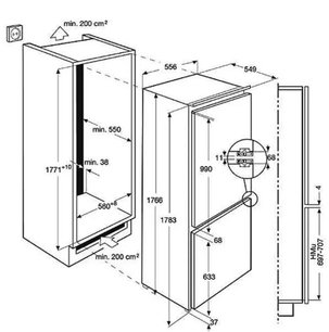 Холодильник AEG SCS81800F0 фото 4 в Екатеринбурге