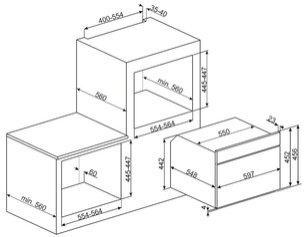 Микроволновая печь Smeg SF4750MOT фото 2 в Екатеринбурге