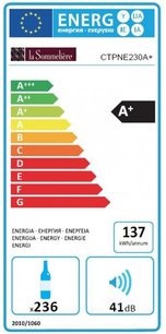 Винный шкаф La Sommeliere CTPNE230A+ фото 4 в Екатеринбурге