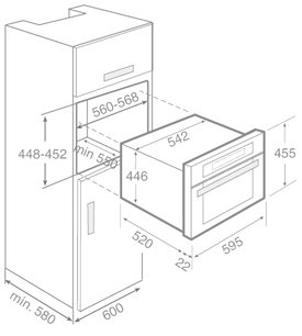 Микроволновая печь Teka MCL 32 BIS STAINLESS STEEL фото 2 в Екатеринбурге