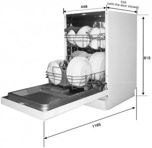 Встраиваемая посудомоечная машина Brandt VS1010J фото 3 в Екатеринбурге