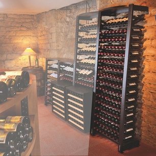 Стеллаж для хранения вина Eurocave Modulosteel 1 модуль фото в Екатеринбурге