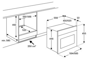 Духовой шкаф Bertazzoni F457MODMWTN фото 3 в Екатеринбурге
