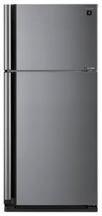 Двухкамерный холодильник Шарп SJXE59PMSL фото в Екатеринбурге Двухкамерный холодильник Sharp SJXE59PMSL фото в Екатеринбурге