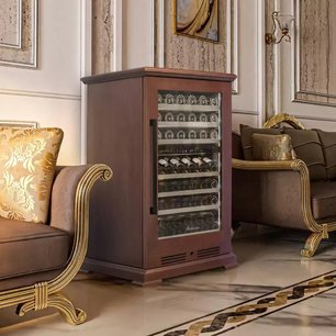 Винный шкаф Meyvel MV77PRO-KBT2 (Итальянский орех) фото 2 в Екатеринбурге