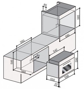 Духовой шкаф Ilve 600-RMP GR фото 4 в Екатеринбурге