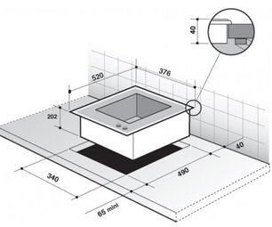 Модульная система De Dietrich DTE 1058 X фото 3 в Екатеринбурге
