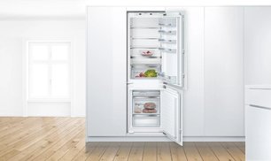 Встраиваемый двухкамерный холодильник Bosch KIS86AFE0 фото 2 в Екатеринбурге