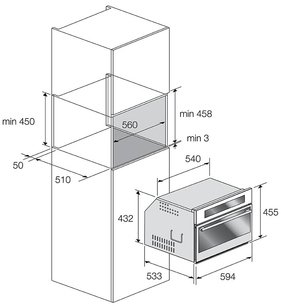 Духовой шкаф Fulgor Milano FCMO 4511 TM X фото 4 в Екатеринбурге