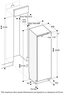 Встраиваемый холодильник Gaggenau RC462305 фото 3 в Екатеринбурге
