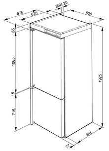 Холодильник Smeg FA350X1 фото 2 в Екатеринбурге