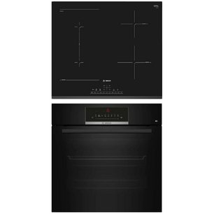 Bosch (варочная панель PVS631FB5E + духовой шкаф HBJ559YB6R) фото в Екатеринбурге
