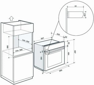 Духовой шкаф De Dietrich DOR4747X фото 2 в Екатеринбурге
