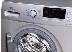 Узкая стиральная машина Korting KWM 47T1480 S фото 3 в Екатеринбурге