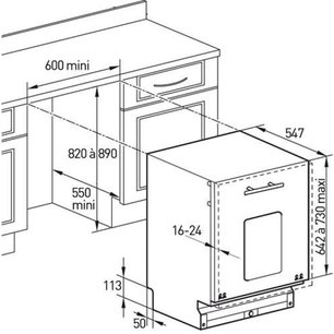 Посудомоечная машина De Dietrich DVH 1054 J фото 3 в Екатеринбурге