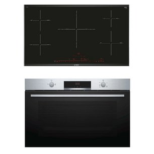 Bosch (варочная панель PIV975DC1E + духовой шкаф VGD553FB0) фото в Екатеринбурге