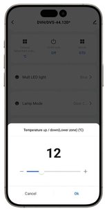 Встраиваемый винный шкаф Dunavox DVH-70.185DB.TO фото 4 в Екатеринбурге