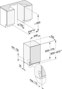 Встраиваемая посудомоечная машина Miele G 5590 SCVi SL Active фото 4 в Екатеринбурге