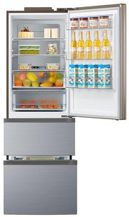 Трехдверный холодильник Korting KNFF 61889 X фото 2 в Екатеринбурге