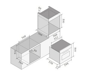 Духовой шкаф ILVE OV60-SNT3/MGB фото 2 в Екатеринбурге
