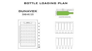 Винный шкаф Dunavox DAB-48.125SS фото 4 в Екатеринбурге