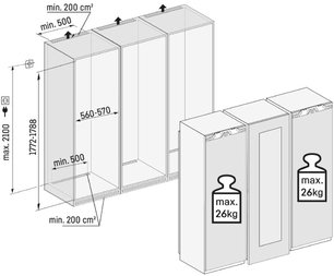 Встраиваемый холодильник Либхер IXRFW 5156 Prime BioFresh NoFrost фото 4 в Екатеринбурге Встраиваемый холодильник Liebherr IXRFW 5156 Prime BioFresh NoFrost фото 4 в Екатеринбурге