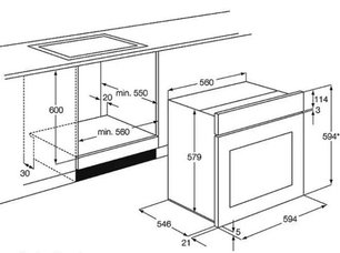 Духовой шкаф AEG EE5013411M фото 2 в Екатеринбурге