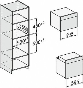 Компактный духовой шкаф с СВЧ Miele H7440BM BRWS новый с витрины фото 3 в Екатеринбурге