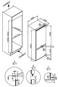 Встраиваемый холодильник Kuppersberg RBN 1970 фото 2 в Екатеринбурге