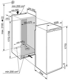 Встраиваемый холодильник Либхер IKB 3514 Comfort BioFresh фото 4 в Екатеринбурге Встраиваемый холодильник Liebherr IKB 3514 Comfort BioFresh фото 4 в Екатеринбурге