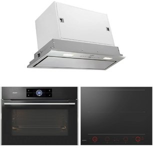 Asko (варочная панель HID654GC + духовой шкаф OCM8478G + вытяжка CC4527S) фото в Екатеринбурге