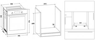 Духовой шкаф Schaub Lorenz SLB ES4620 фото 2 в Екатеринбурге