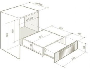 Подогреватель De Dietrich DWD 1114 X фото 2 в Екатеринбурге