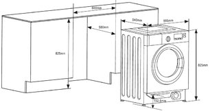 Встраиваемая стирально-сушильная машина Kuppersbusch WT 6508.0 V фото 2 в Екатеринбурге