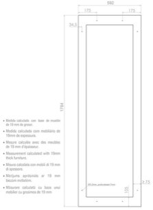 Встраиваемый винный шкаф Pando PVMAP 178-112 PAL фото 4 в Екатеринбурге
