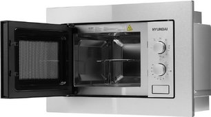 Встраиваемая микроволновая печь Hyundai HBW 2030 IX фото 3 в Екатеринбурге