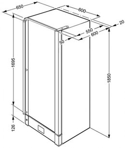 Винный шкаф Smeg SCV115S-1 фото 3 в Екатеринбурге