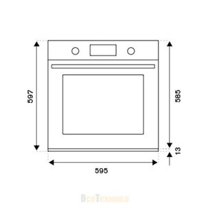 Духовой шкаф Bertazzoni F605HEREKAC фото 4 в Екатеринбурге